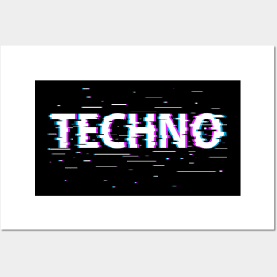 Techno music maximum volume Posters and Art